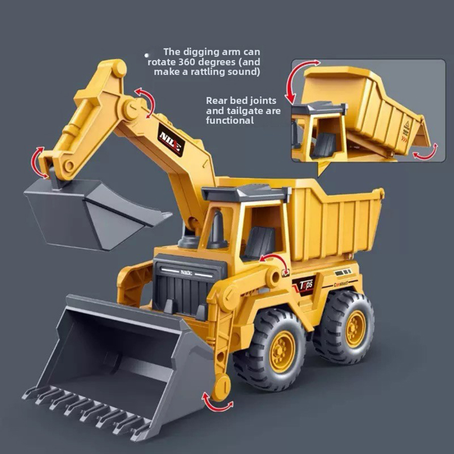 Model Kit Excavator - 1pcs Excavator Truck Model Toy Engineering