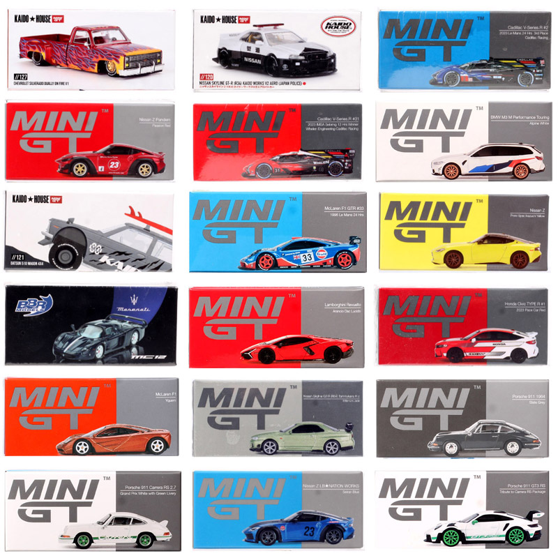 Model Kit Porsche 911 - MiniGT 1/64 Scale Nissan Skyline GTR