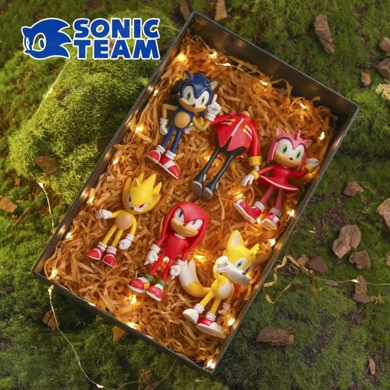 Model Kit Sonic - Set Sonic Figure Tails Werehog Action