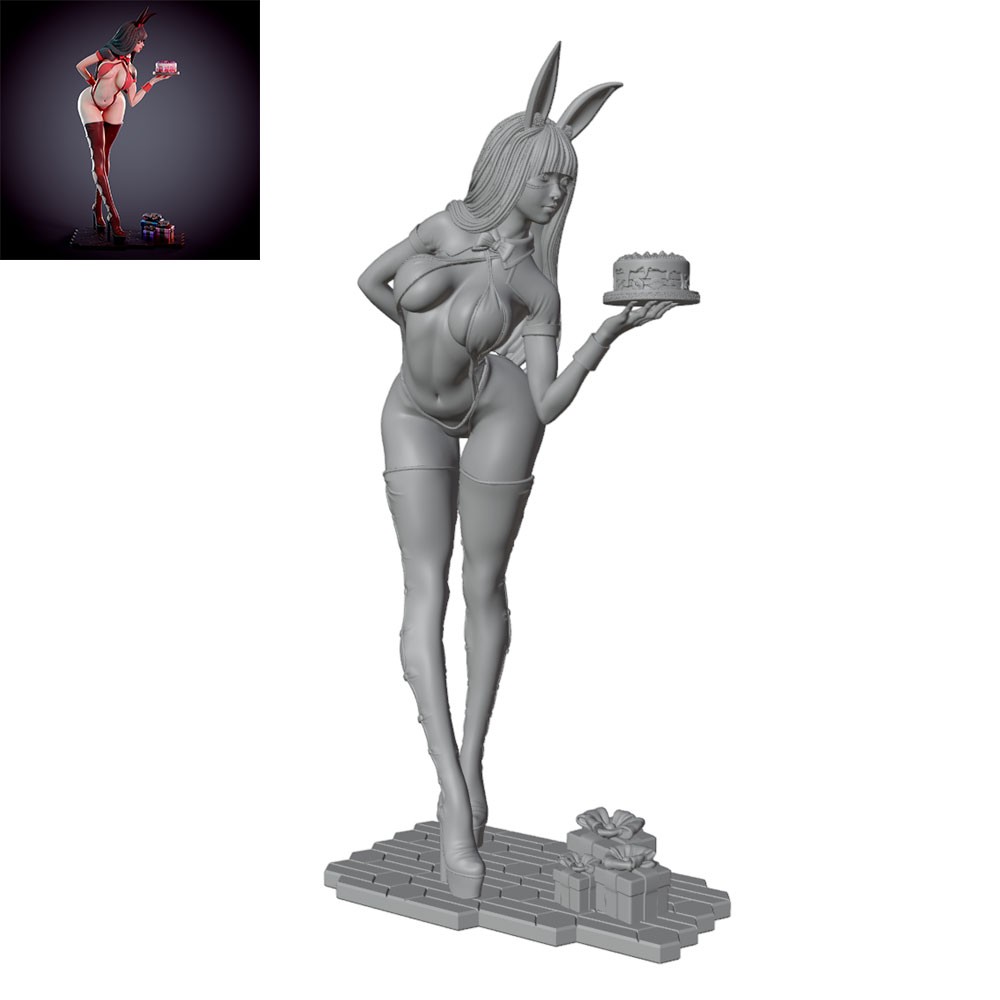 Model Kit Hg - 1/24/12/6 Holiday Party Theme Bunny Girl