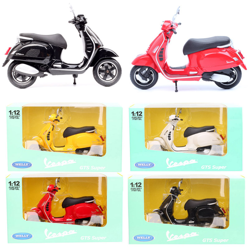 Model Kit Vespa - Welly 1/12 Scale 2020 Vespa GTS