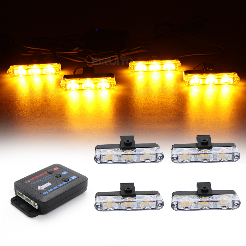 Model Kit Led - 4x 3 LED Grill Car LED