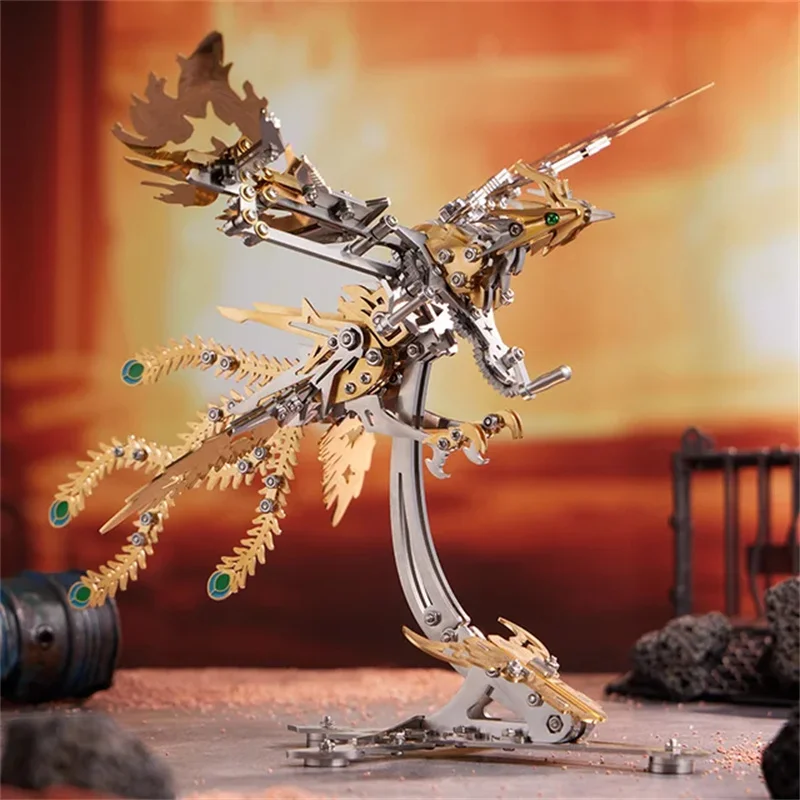 DIY Mechanical Phoenix Metal M - đánh giá và giá Model Kit Dragon