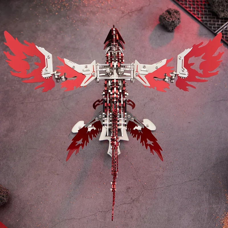DIY Mechanical Phoenix Metal M - đánh giá và giá Model Kit Dragon