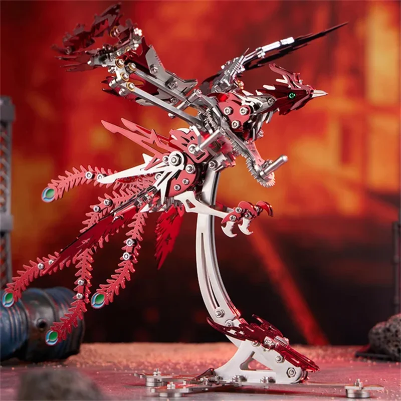 DIY Mechanical Phoenix Metal M - đánh giá và giá Model Kit Dragon