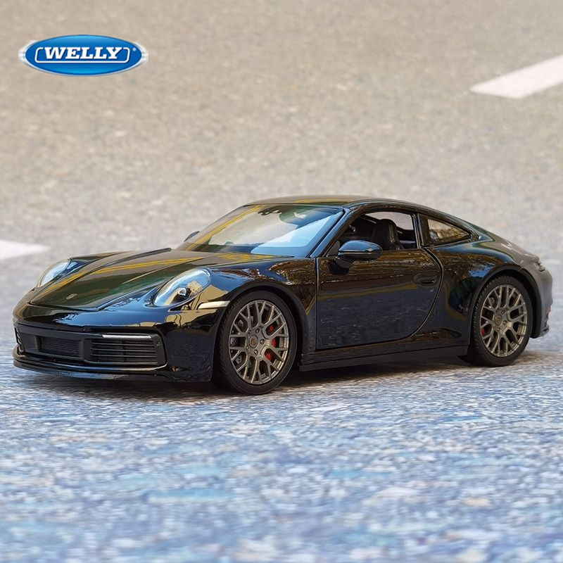 Welly 1:24 Porsche 911 Carrera - đánh giá và giá Model Kit Porsche 911