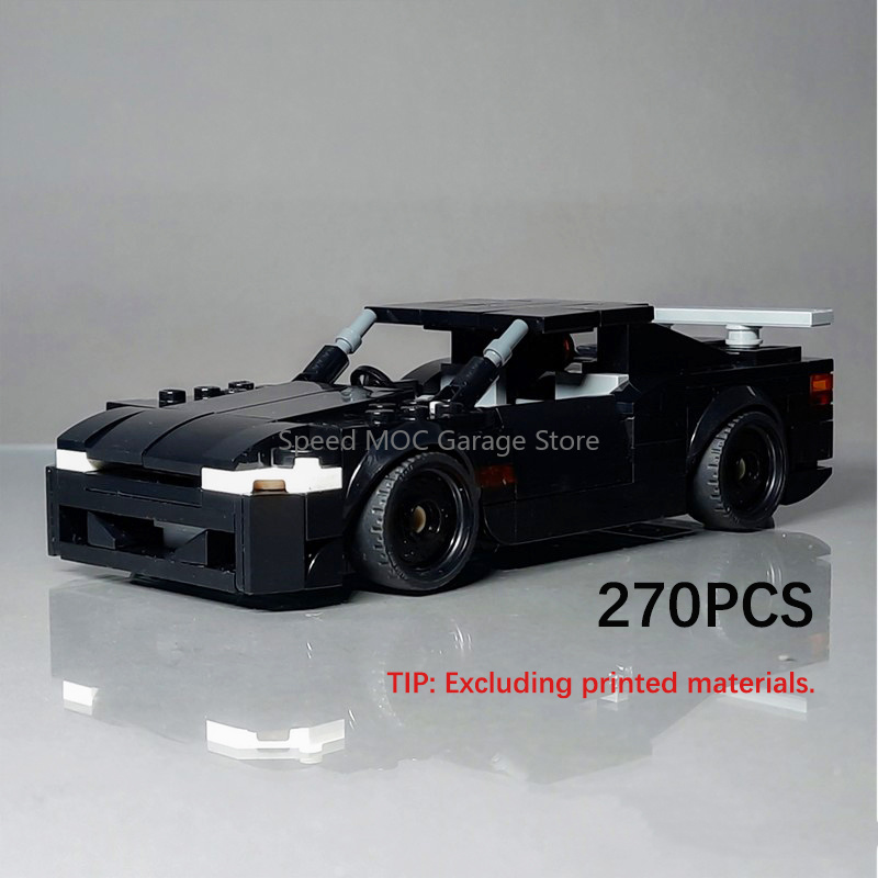 MOC Black 1990s JDM Sports Car - đánh giá và giá Model Kit Jdm