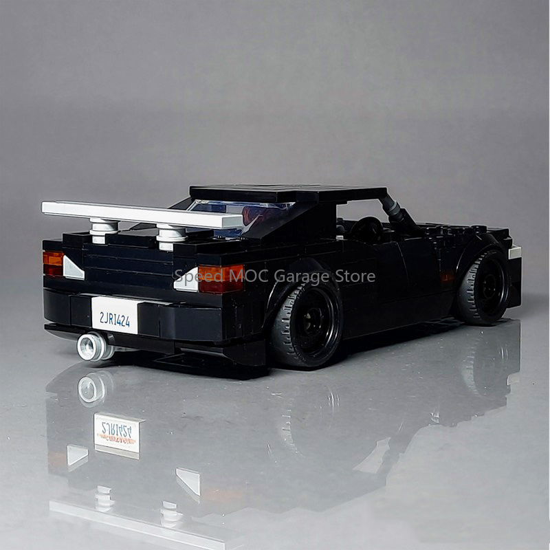MOC Black 1990s JDM Sports Car - đánh giá và giá Model Kit Jdm