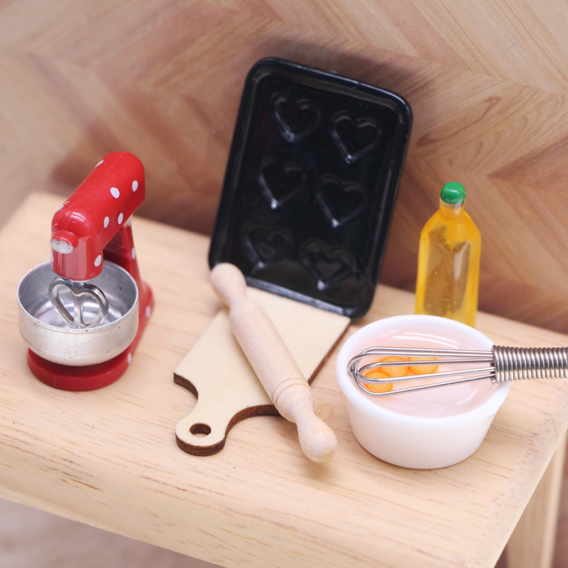 (.) 1:12 DIY Doll House Miniat - đánh giá và giá Model Kitchen Set