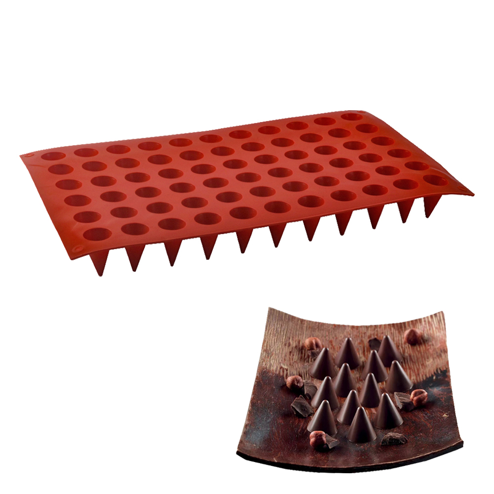 66-Cells Cone Chocolate Baking - đánh giá và giá Model Kit For Beginners