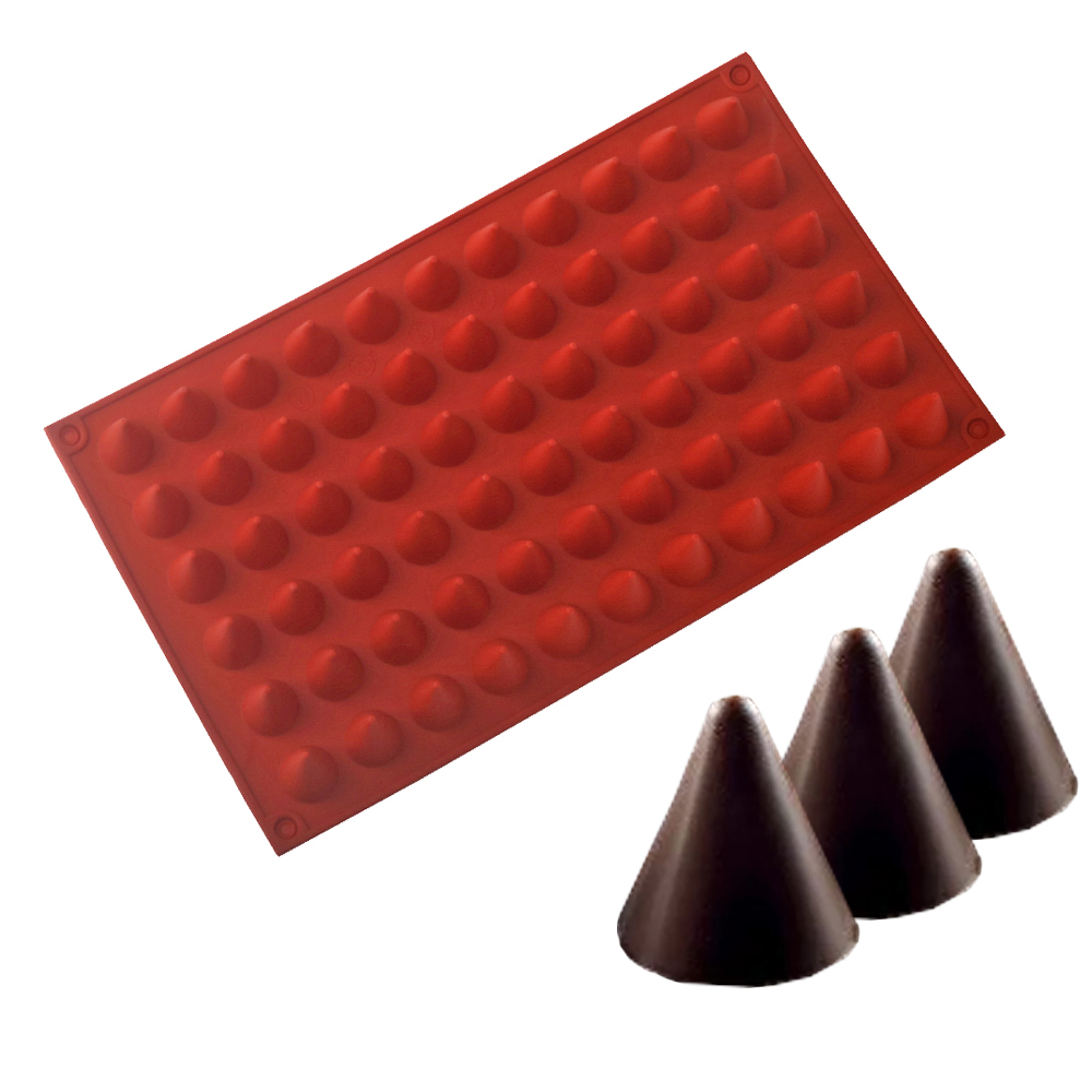 66-Cells Cone Chocolate Baking - đánh giá và giá Model Kit For Beginners