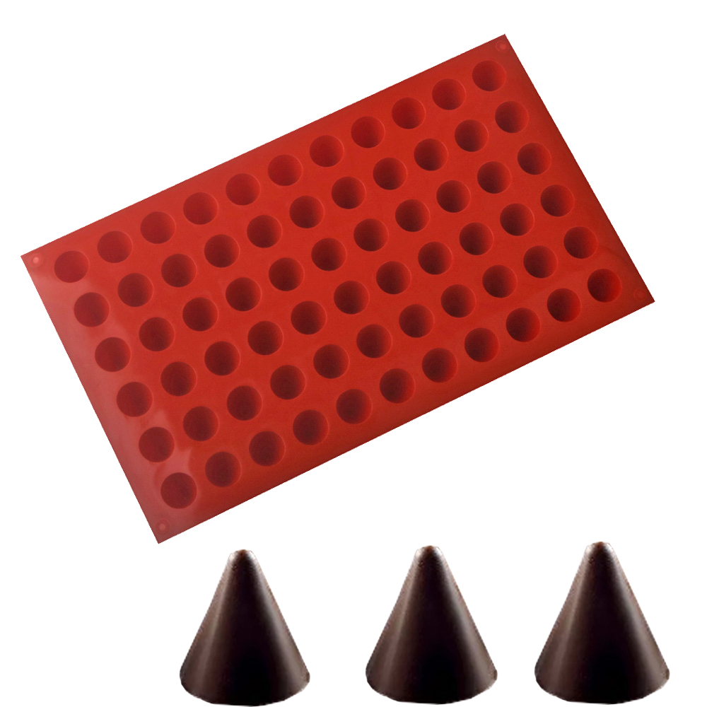 66-Cells Cone Chocolate Baking - đánh giá và giá Model Kit For Beginners
