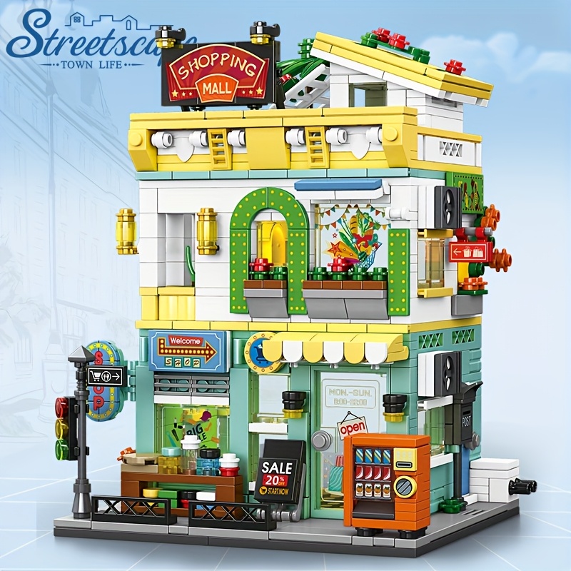 Town Life Streetscape Supermar - đánh giá và giá Model Kit Chemistry