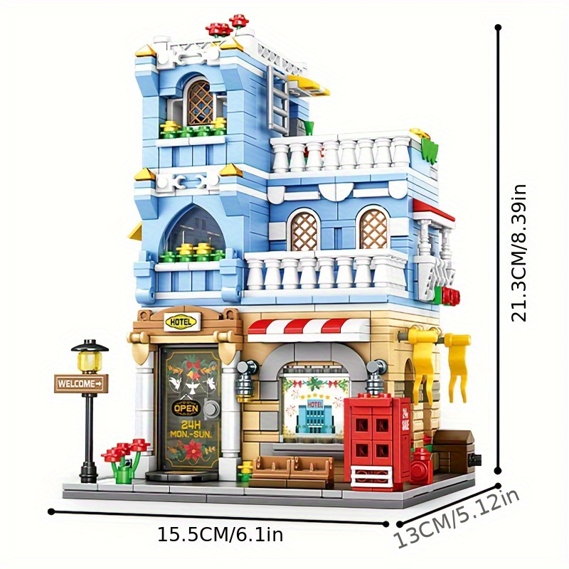 Town Life Streetscape Supermar - đánh giá và giá Model Kit Chemistry