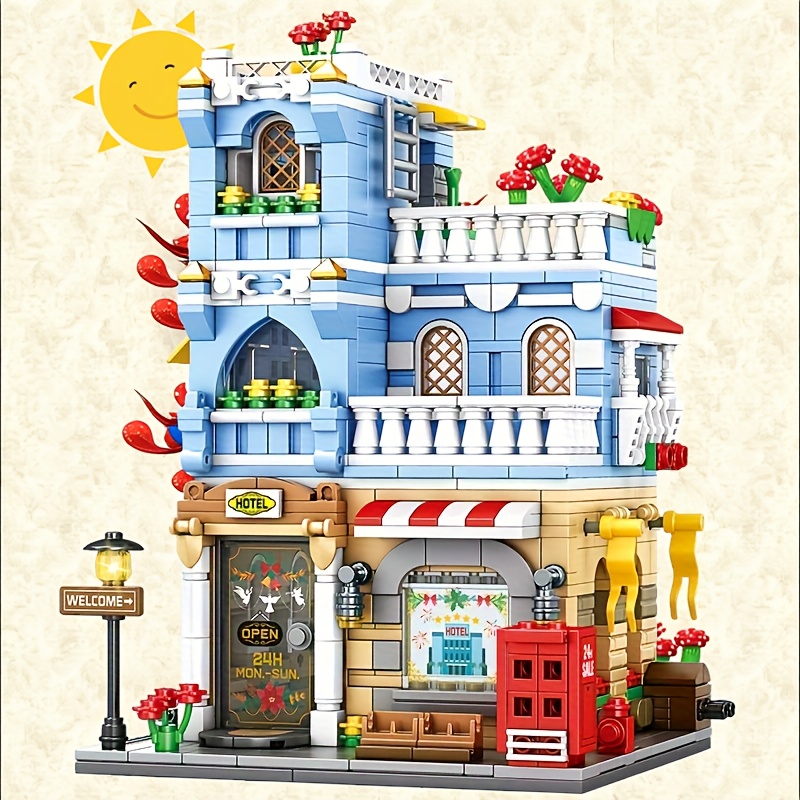 Town Life Streetscape Supermar - đánh giá và giá Model Kit Chemistry