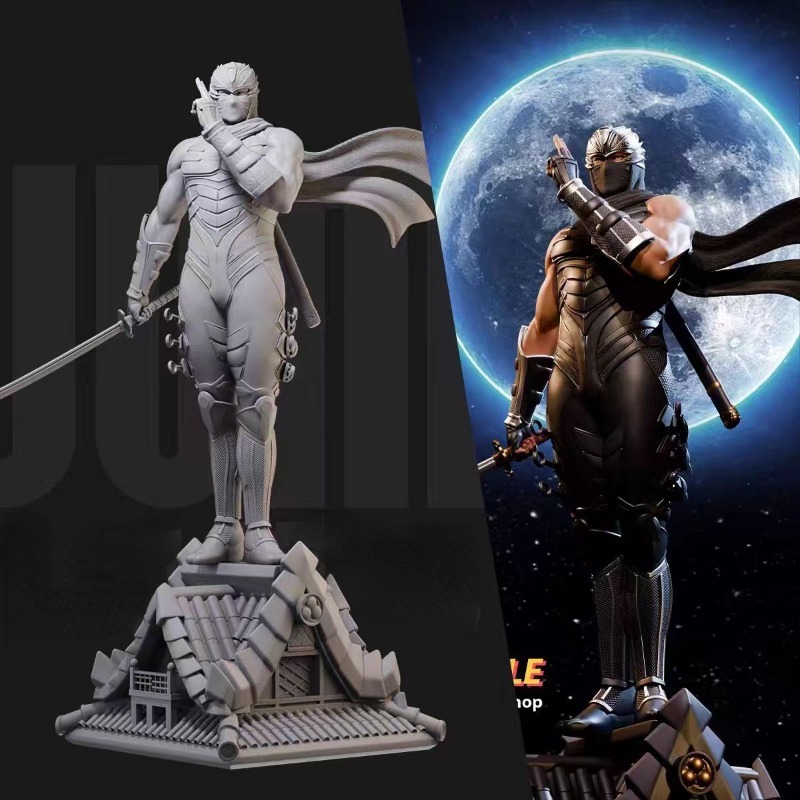 1/24  Miniature Black Robe Nin - đánh giá và giá Model Kit Ninja