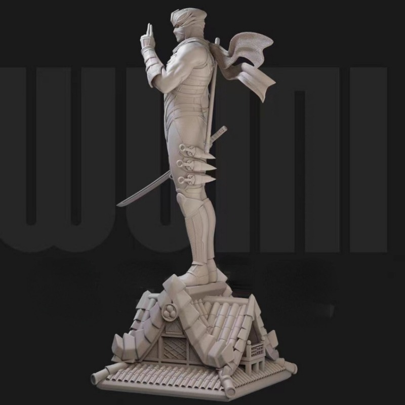 1/24  Miniature Black Robe Nin - đánh giá và giá Model Kit Ninja