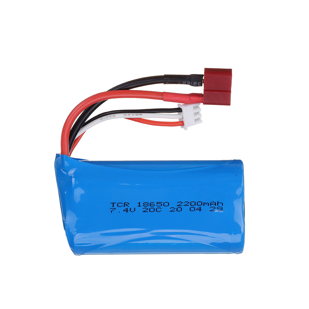 7.4V 2200mAh 18650 Lipo Batery - đánh giá và giá Model Kit Land Rover