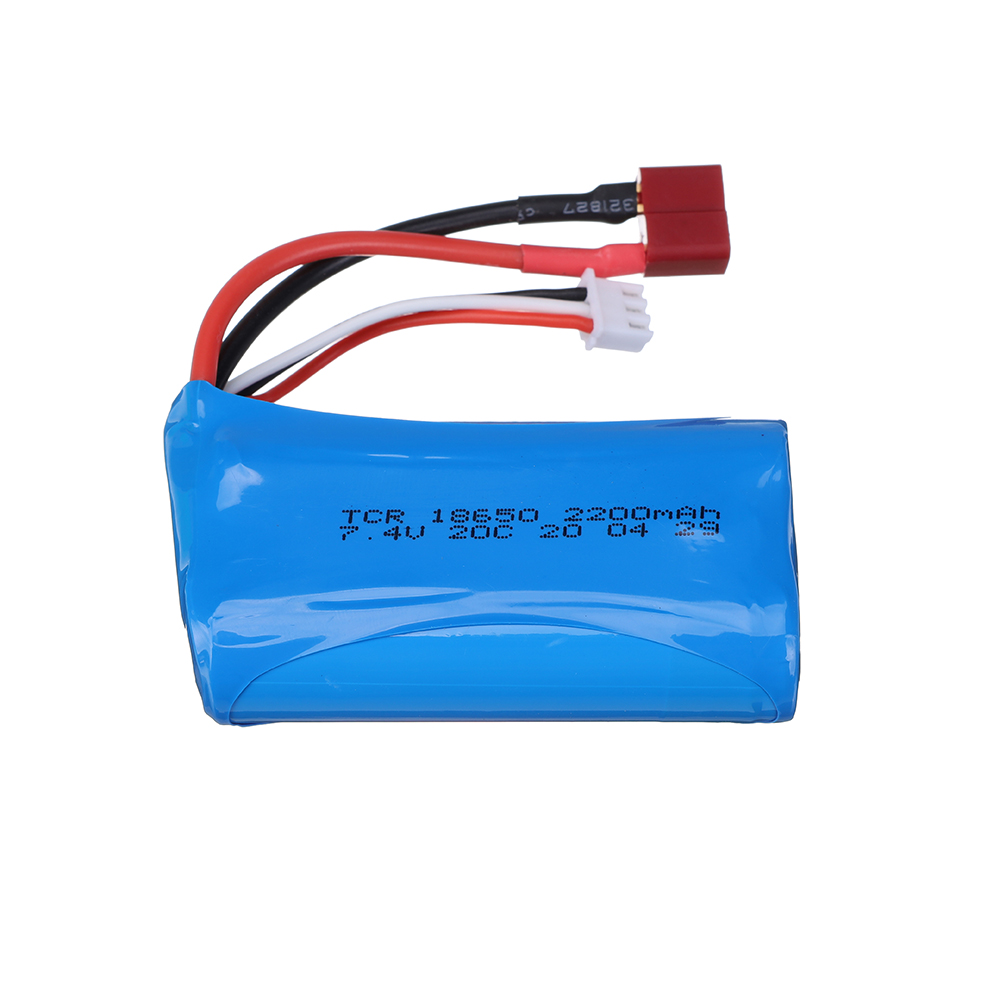 7.4V 2200mAh 18650 Lipo Batery - đánh giá và giá Model Kit Land Rover