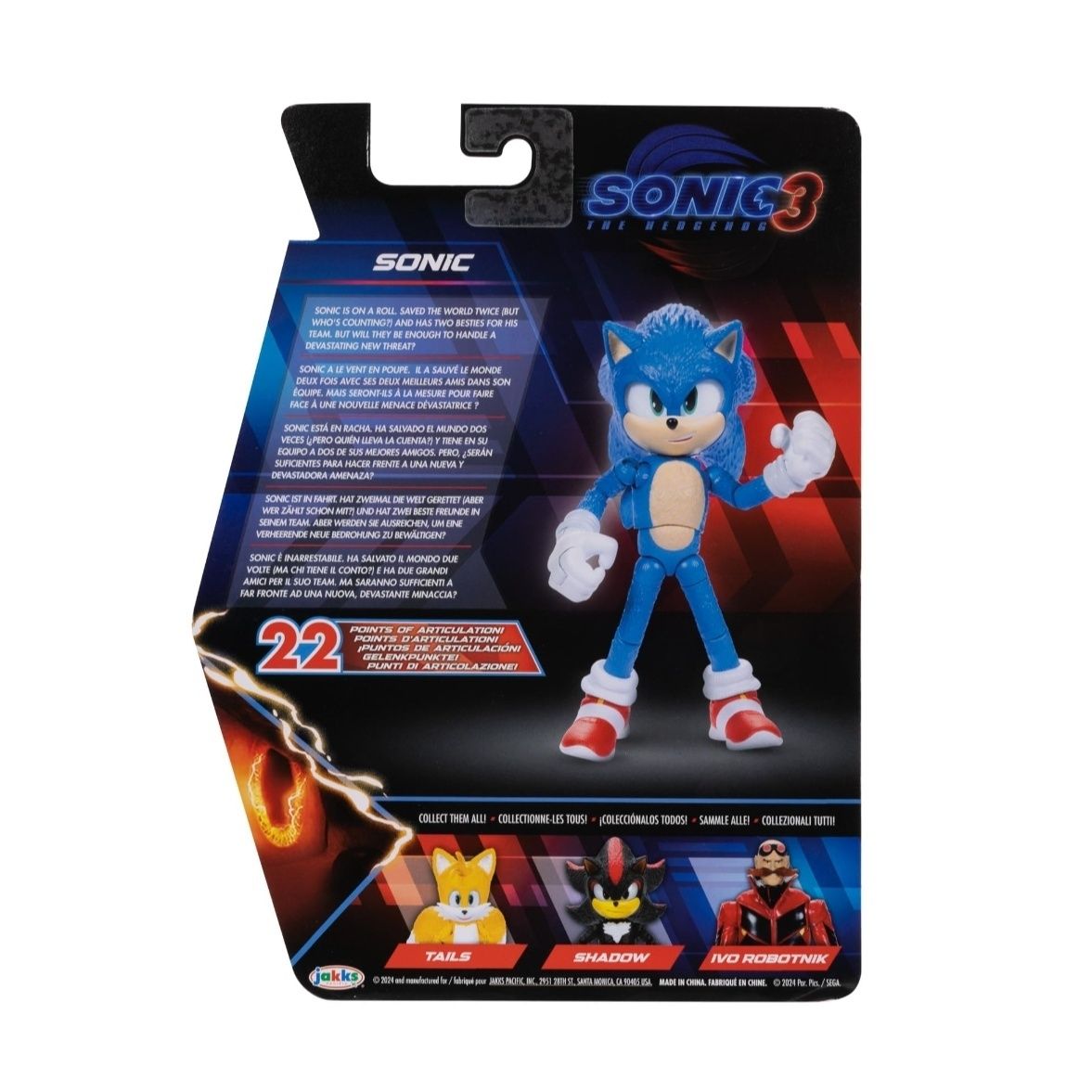 Sonic The Hedgehog 3 Movie Act - đánh giá và giá Model Kit Sonic