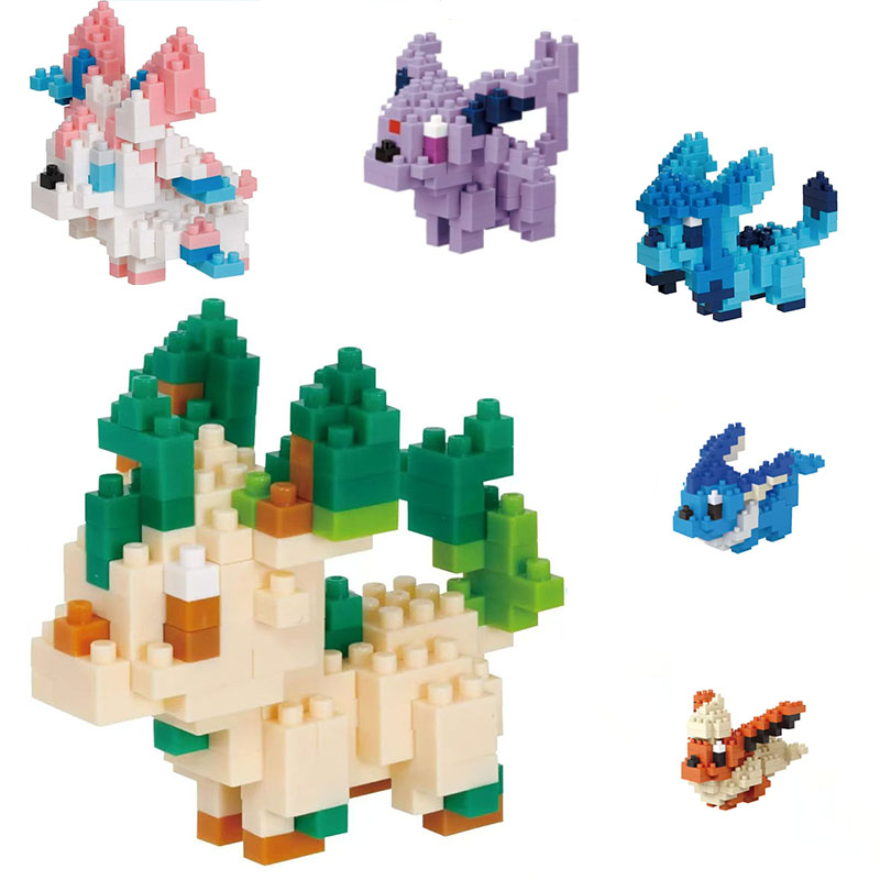 Kawaii Nanoblock Genuine Pokem - đánh giá và giá Model Kit Pokemon