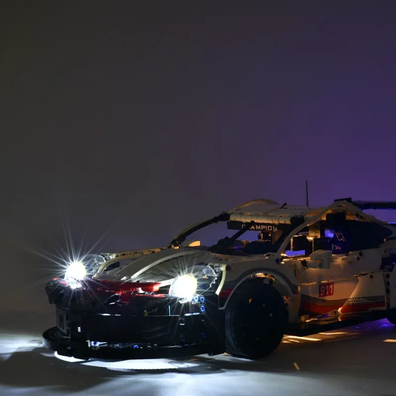 Led Light Kit for LEGO 911 Tec - đánh giá và giá Model Kit Porsche 911