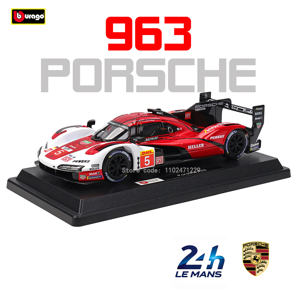 Bburago 1:24 Porsche 963 24 al - đánh giá và giá Model Kit Porsche 911