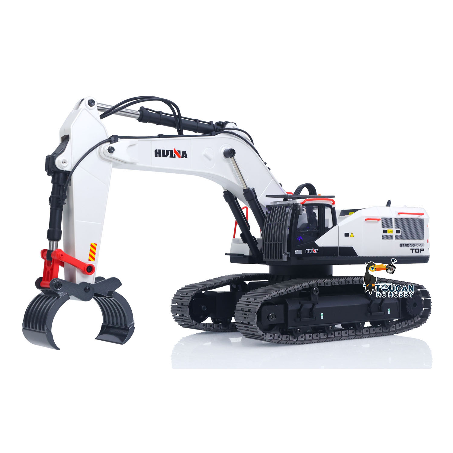 RC Excavator 1/14 HUINA Metal  - đánh giá và giá Model Kit Excavator
