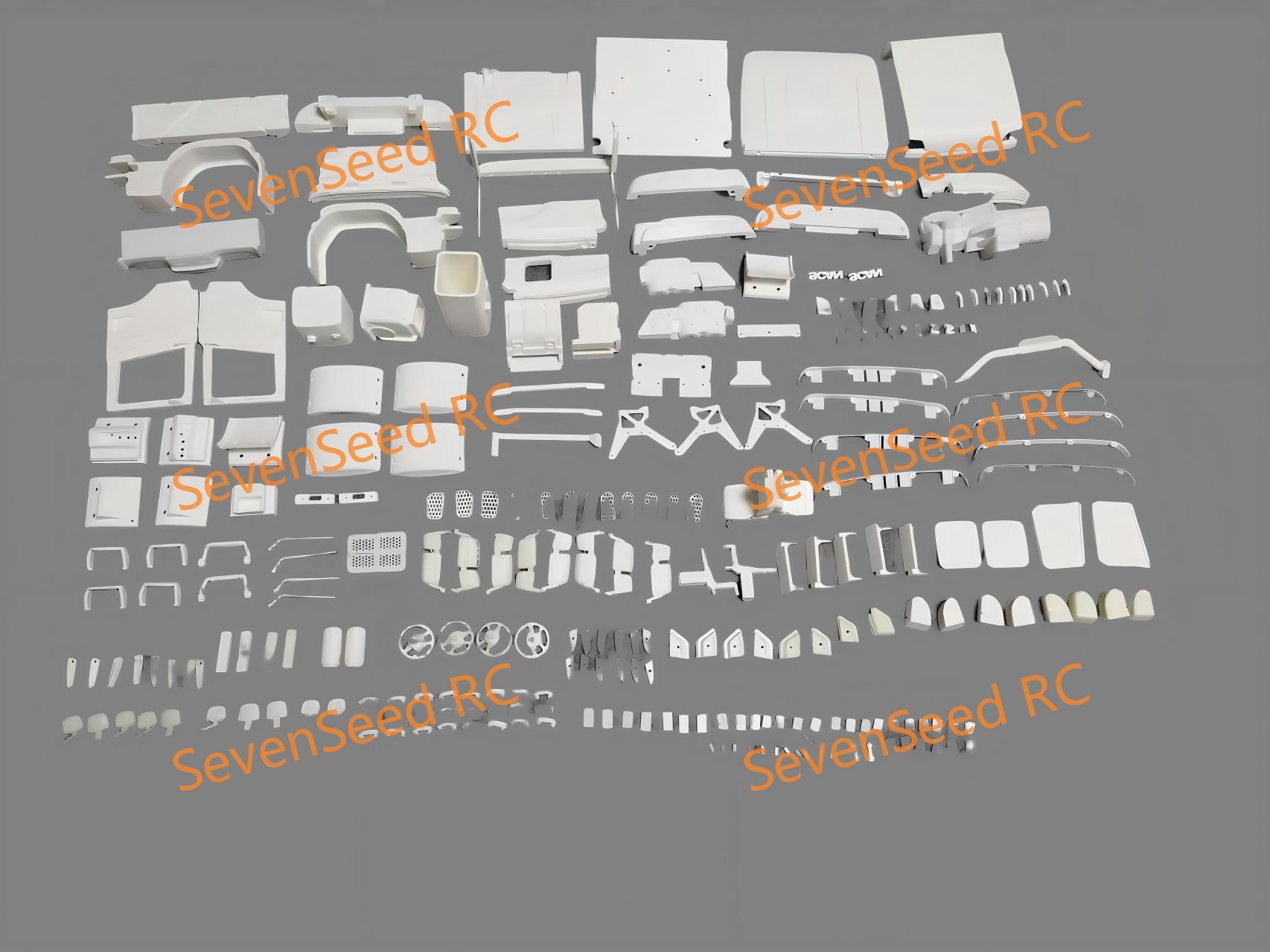 3d Printed Truck KIT SCANI XT  - đánh giá và giá Model Kit Jdm