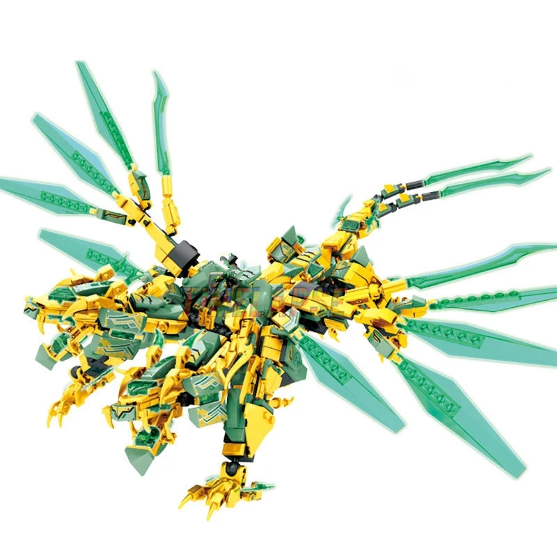 1618pcs Warrior Mechanical Tit - đánh giá và giá Model Kit Ninja