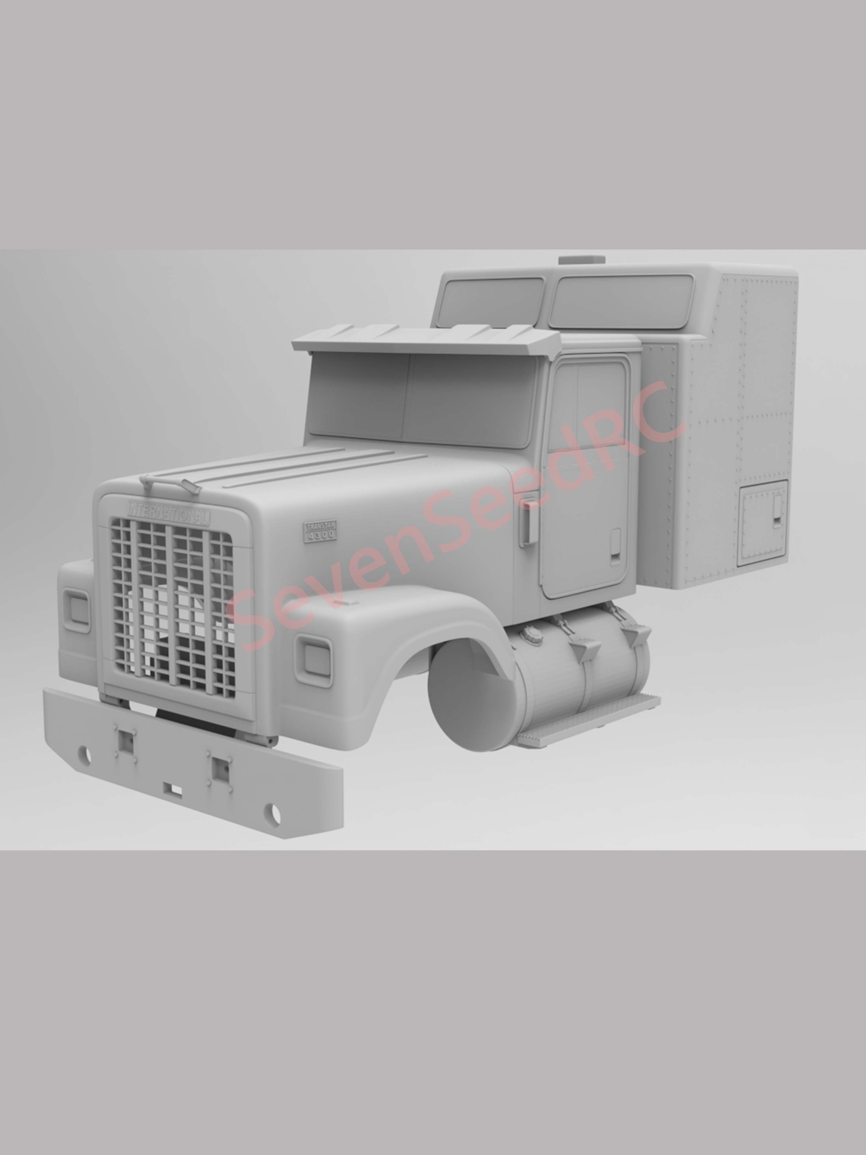 3d Print Truck Cab Kit INTERNA - đánh giá và giá Model Kit Jdm