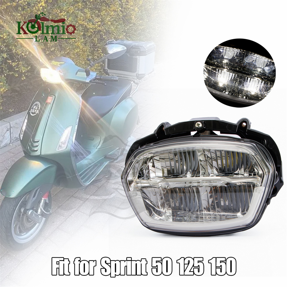 LED Motorcycle Front Headlight - đánh giá và giá Model Kit Vespa