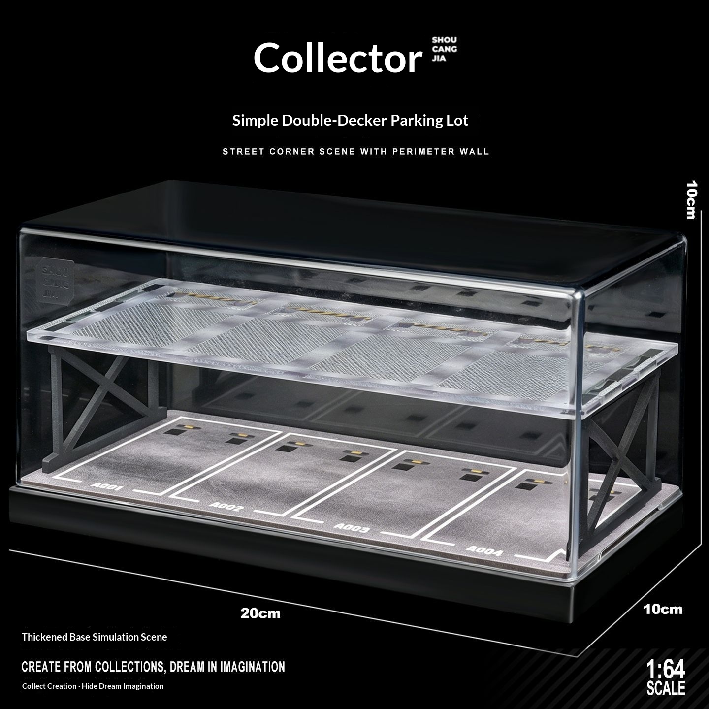 Collector 1:64 Scale Two-Story - đánh giá và giá Model Kit Led