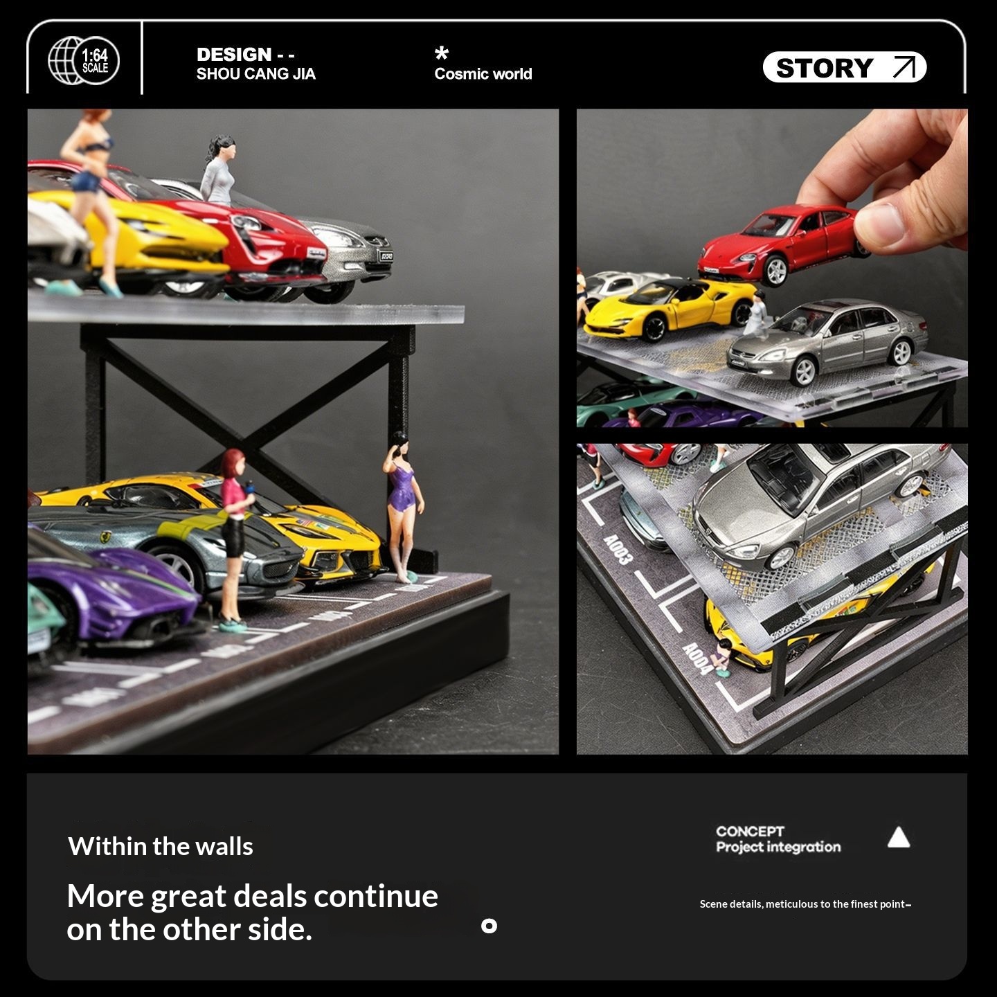 Collector 1:64 Scale Two-Story - đánh giá và giá Model Kit Led