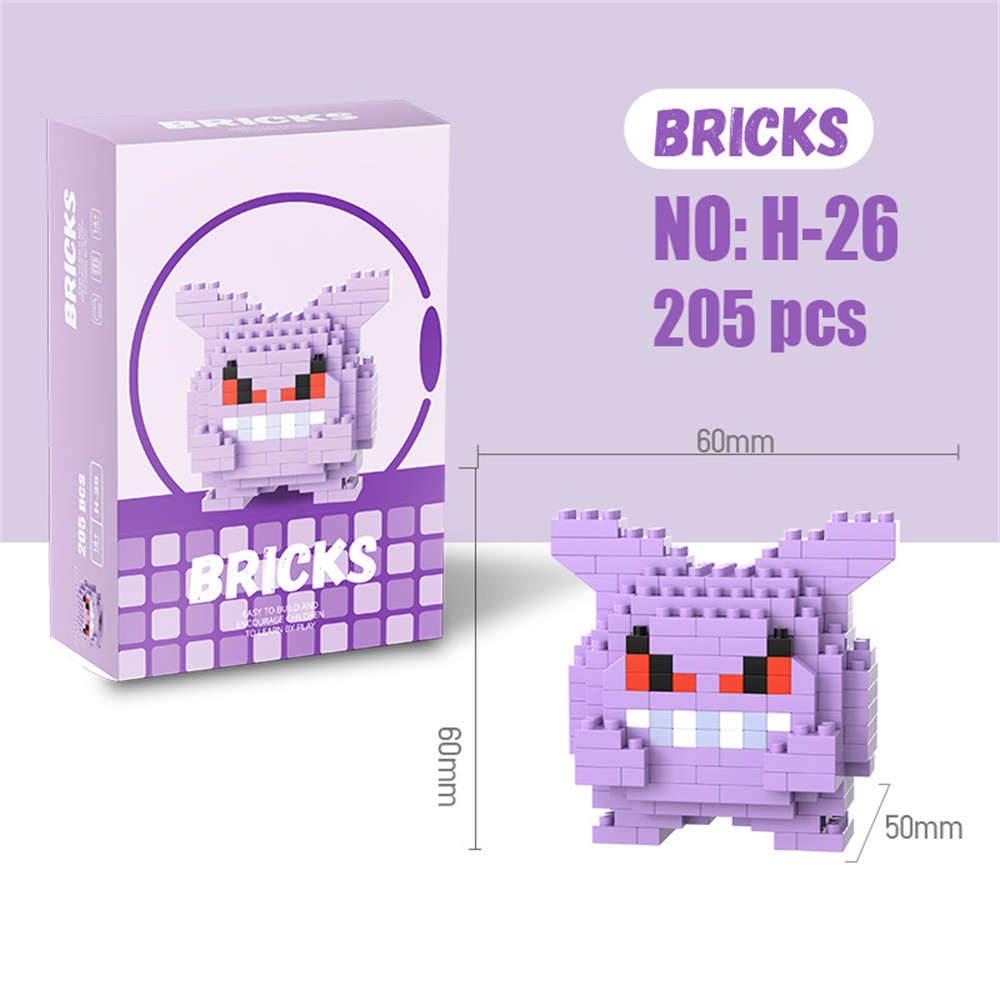 Pokemon Micro Building Blocks  - đánh giá và giá Model Kit Pokemon