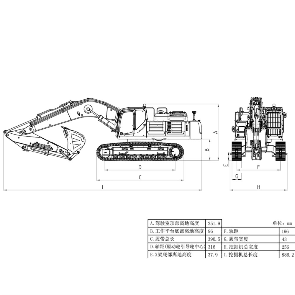 Toys LESU 1/14 KIT CNC Metal R - đánh giá và giá Model Kit Excavator