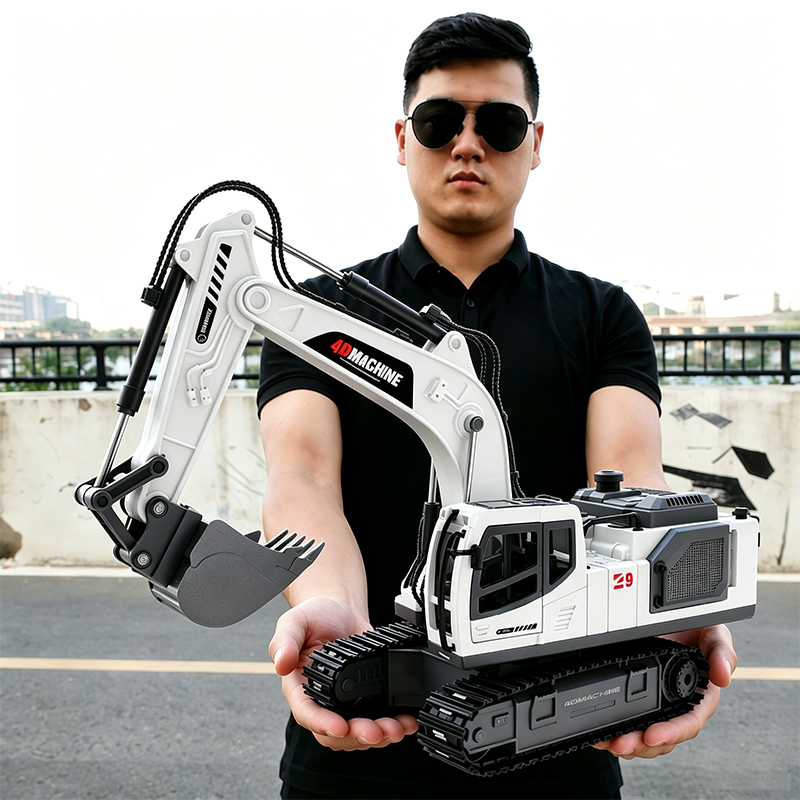 RC Excavator 14 Channel 3 IN 1 - đánh giá và giá Model Kit Excavator