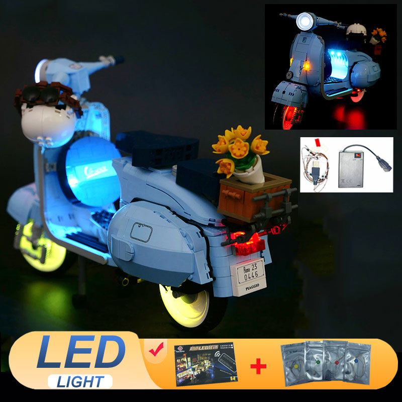 LED Light Kit For LEGO 10298 R - đánh giá và giá Model Kit Vespa