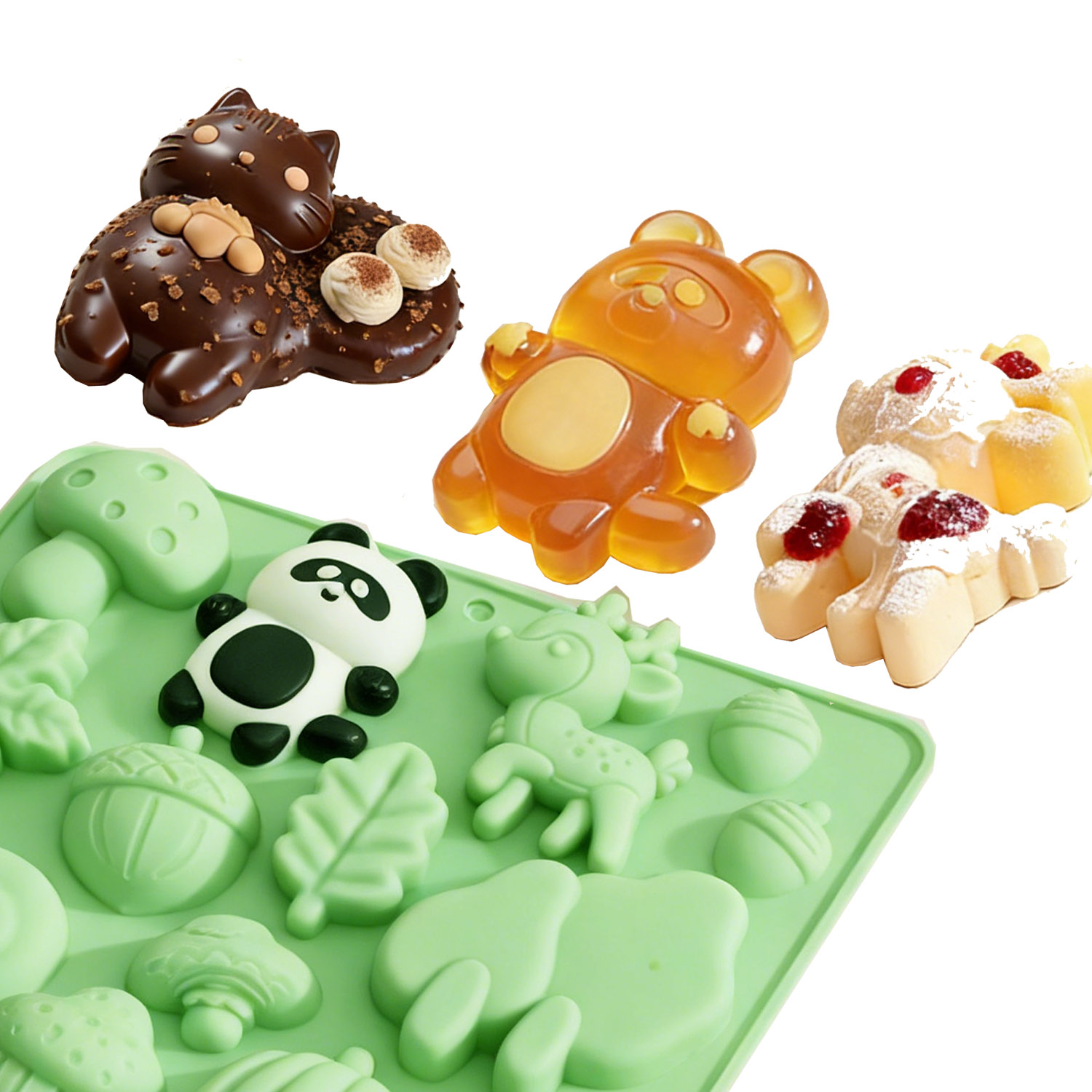 1 Silicone Cake Mold in the Sh - đánh giá và giá Model Kit For Beginners