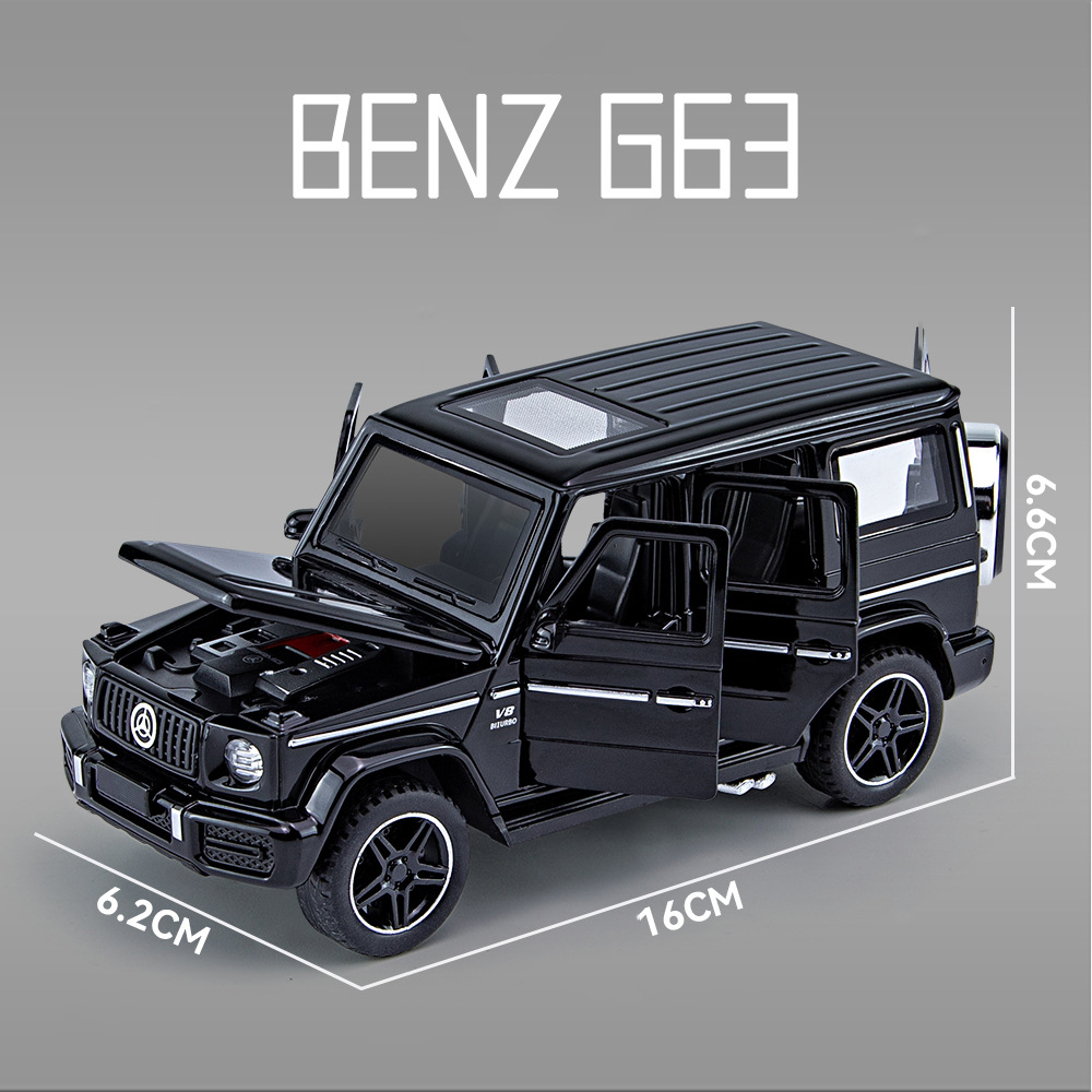 1:32 Benz G63 SUV Alloy Model  - đánh giá và giá Model Kit Porsche 911