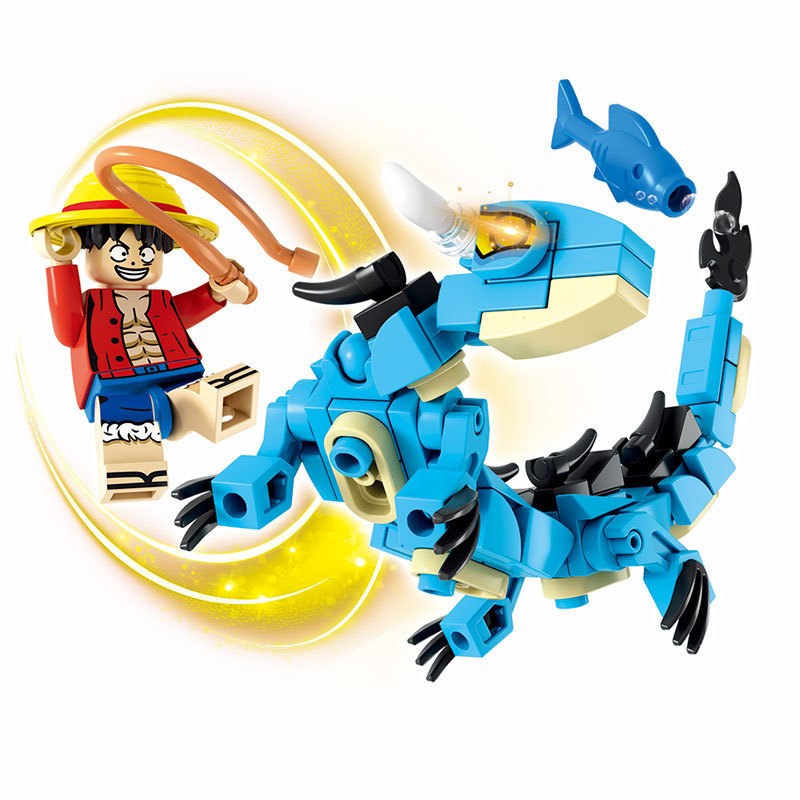 8in1 One Piece Building Blocks - đánh giá và giá Model Kit Dragon