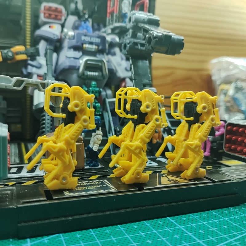 Diaclone 1/60 Construction Pow - đánh giá và giá Model Kit Exodia
