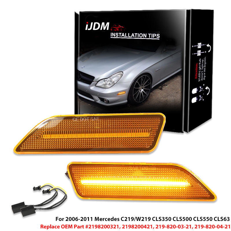 2pcs Mercedes C219/W219 CLS350 - đánh giá và giá Model Kit Led