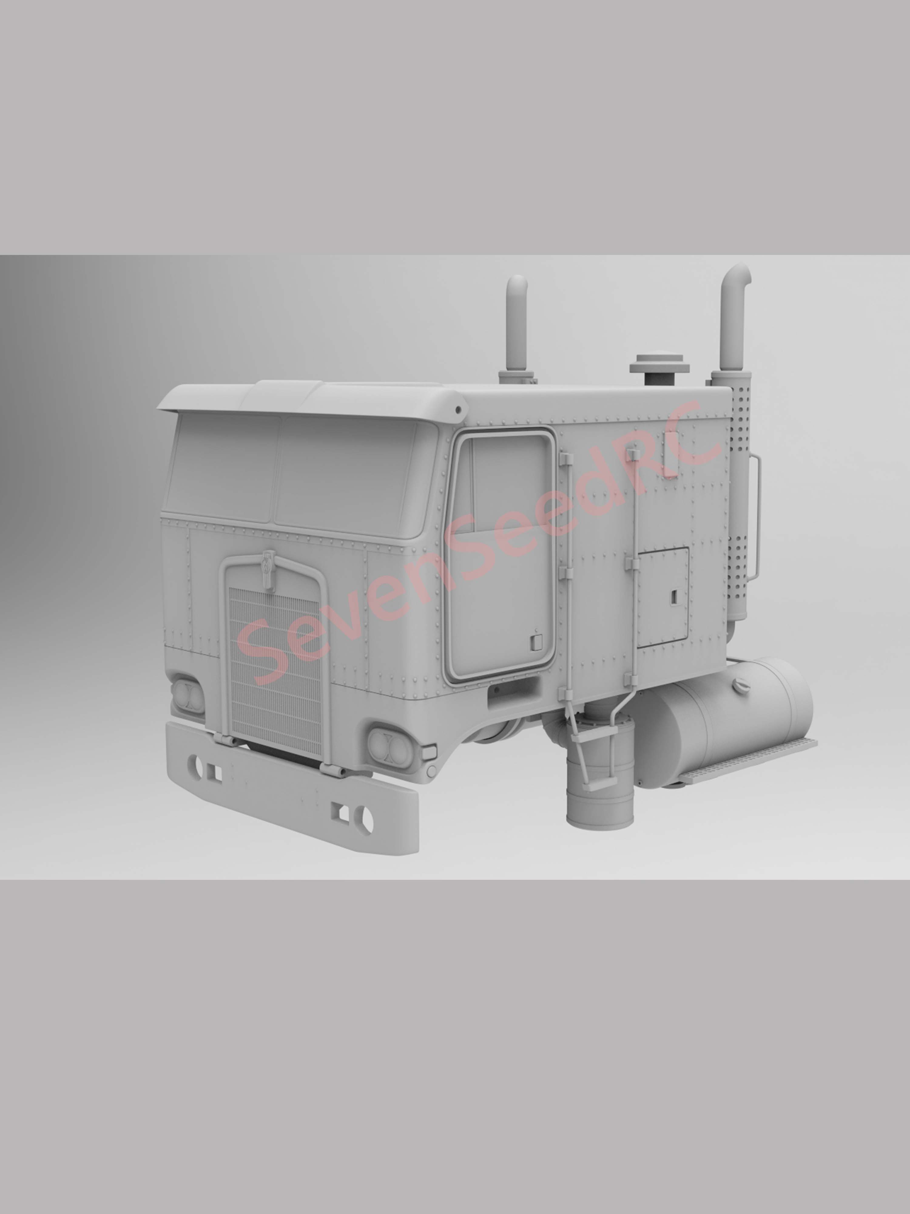 3d Print Truck Cab Kit KENWORT - đánh giá và giá Model Kit Jdm