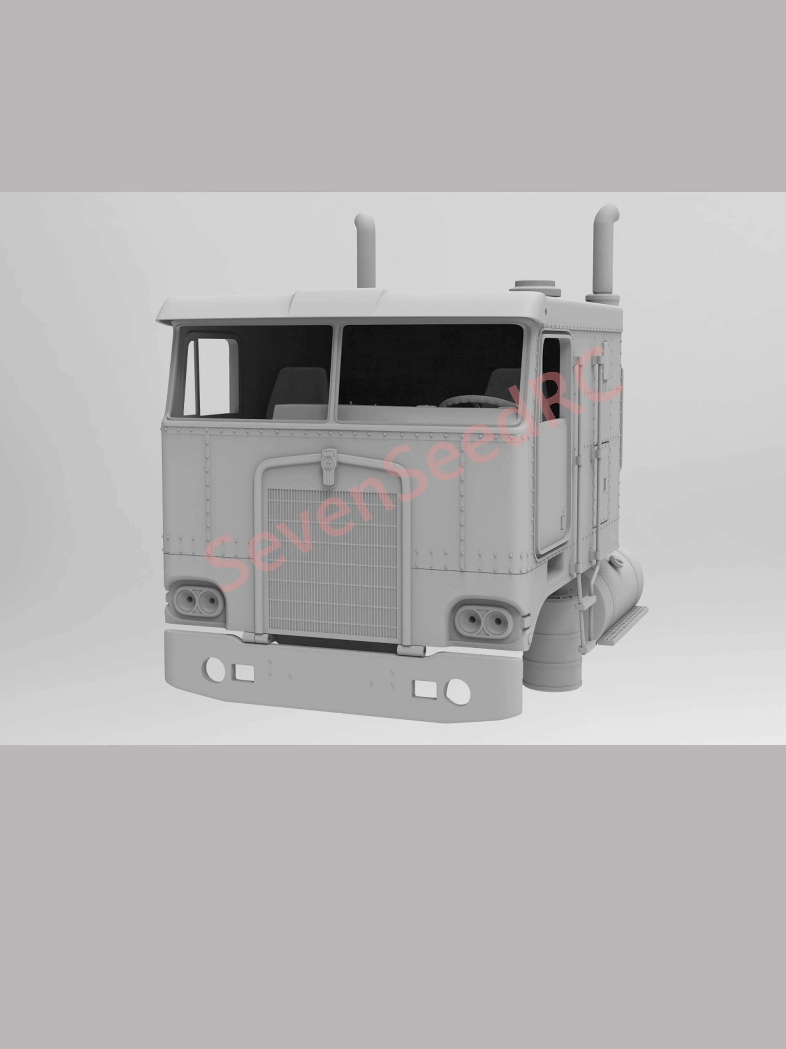 3d Print Truck Cab Kit KENWORT - đánh giá và giá Model Kit Jdm
