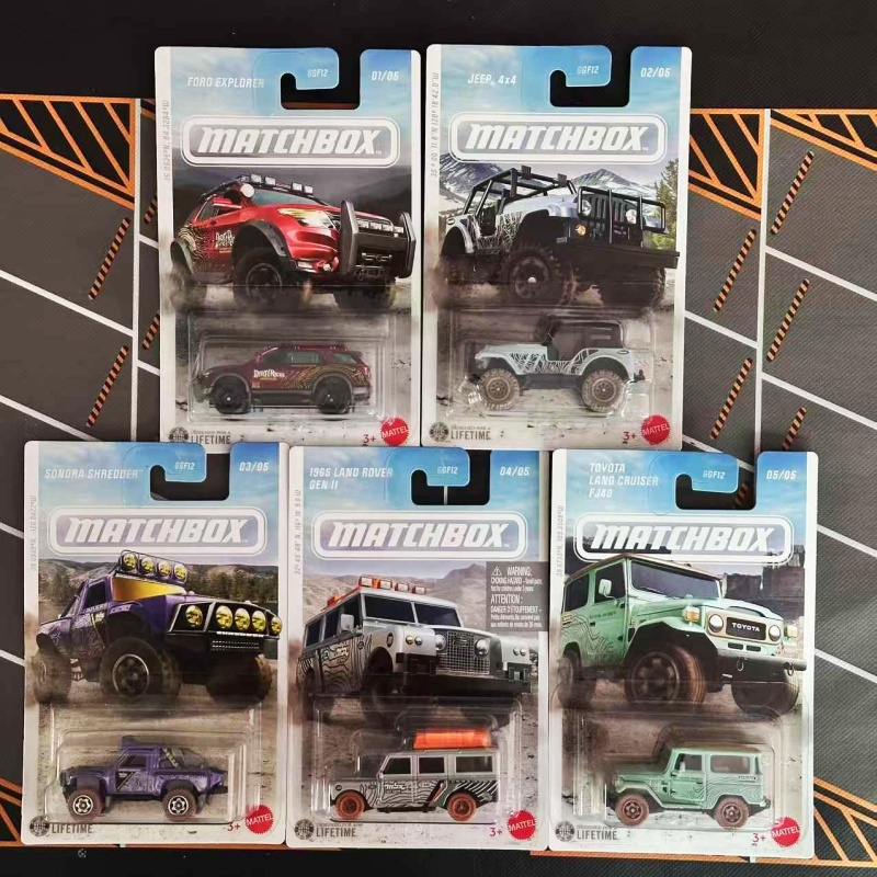 MATCHBOX Diecast Car 1:64 Off- - đánh giá và giá Model Kit Land Rover