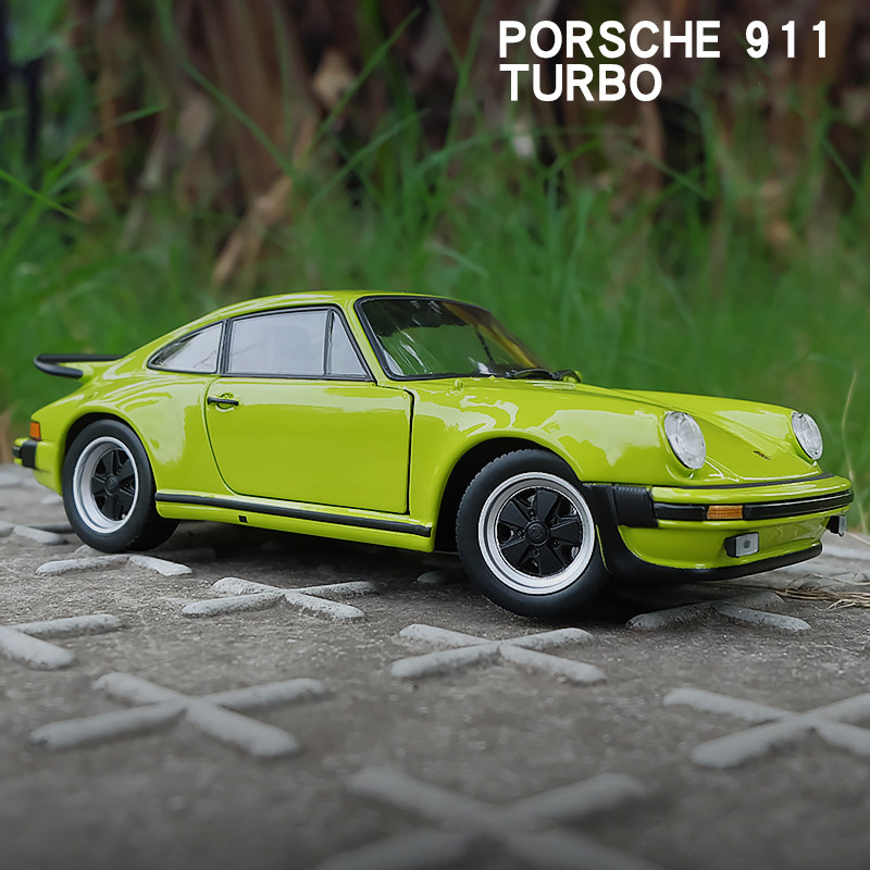 WELLY 1:24 Porsche 911 Turbo 3 - đánh giá và giá Model Kit Porsche 911