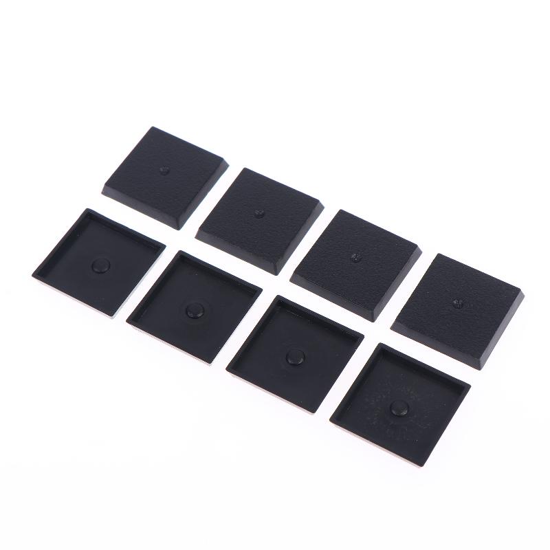 20Pcs 25mm Square Burr-Free Bl - đánh giá và giá Model Figure Base