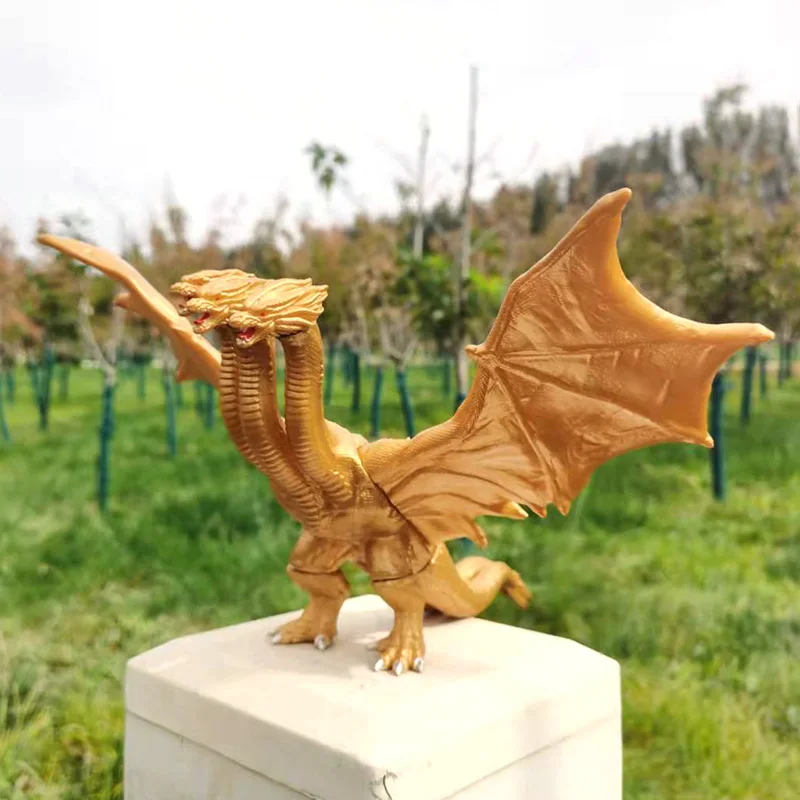 Large size three headed dragon - đánh giá và giá Model Kit Vs Action Figure