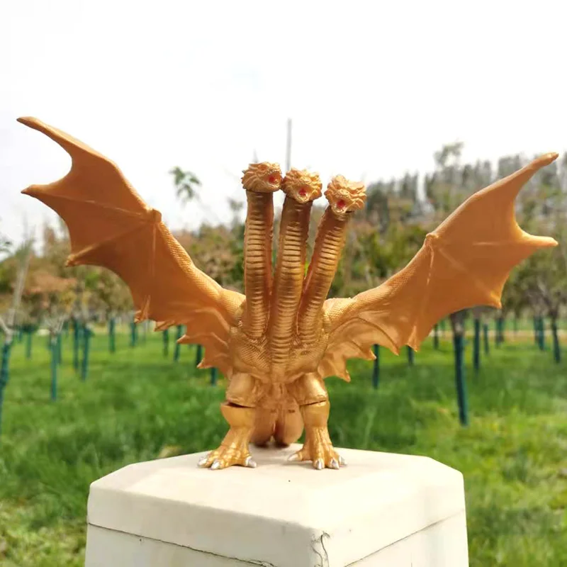 Large size three headed dragon - đánh giá và giá Model Kit Vs Action Figure